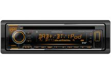 KDC-BT720DAB - CD-Recetor com Bluetooth e Rádio DAB+ incorporados